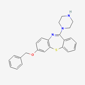 7-Benzyloxy-N-des{[2-(2-hydroxy)ethoxy]ethyl} Quetiapine