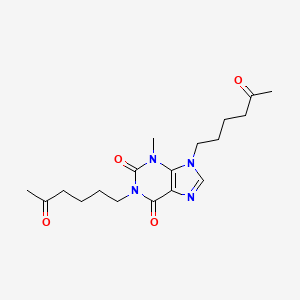 7-Desmethyl-9-(5-oxohexyl) Pentoxifylline
