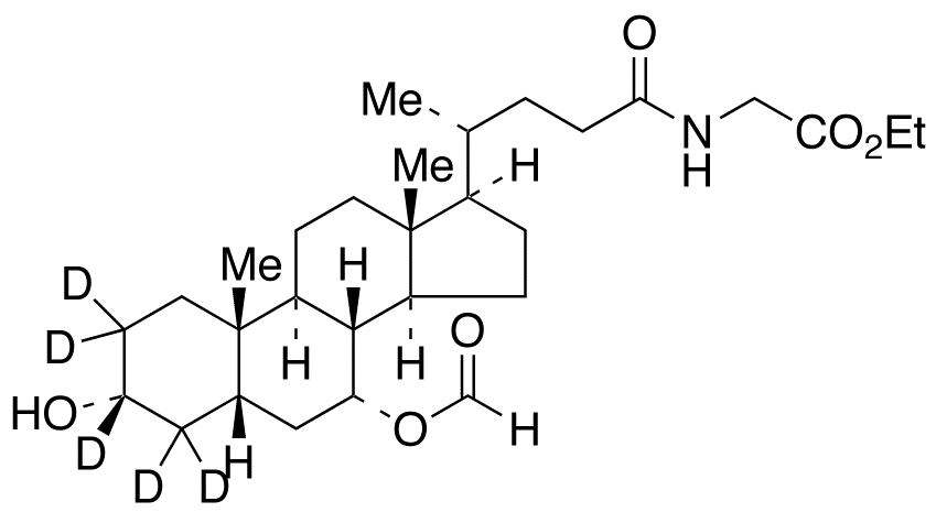7-Formyloxy Glycochenodeoxycholic Acid-d5 Ethyl Ester
