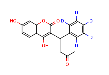 7-Hydroxy Warfarin D5