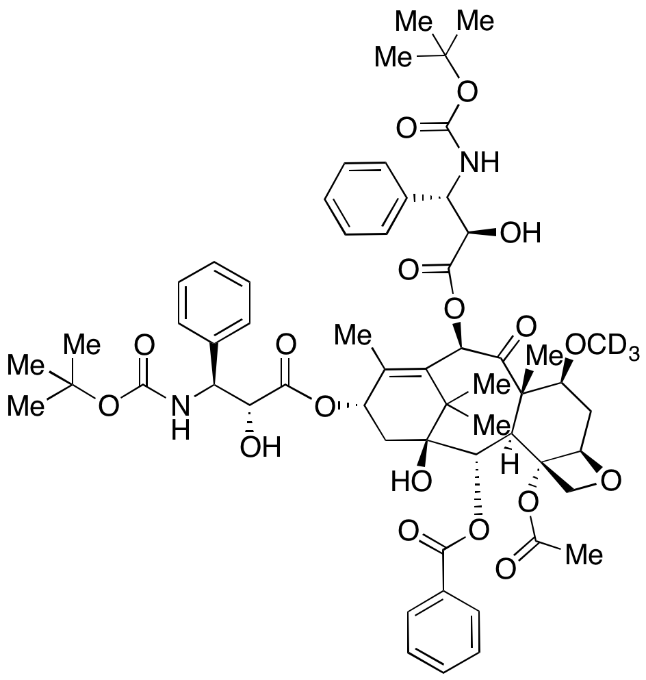7-Methyl-10-(2-hydroxy-3-N-Boc-3-phenylpropionyl) Docetaxel-D3