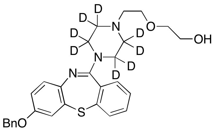 7-O-Benzyloxy Quetiapine-d8