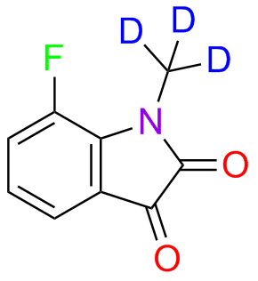 7-fluoro-1-(methyl-d3)-2,3-dihydro-1H-indole-2,3-dione