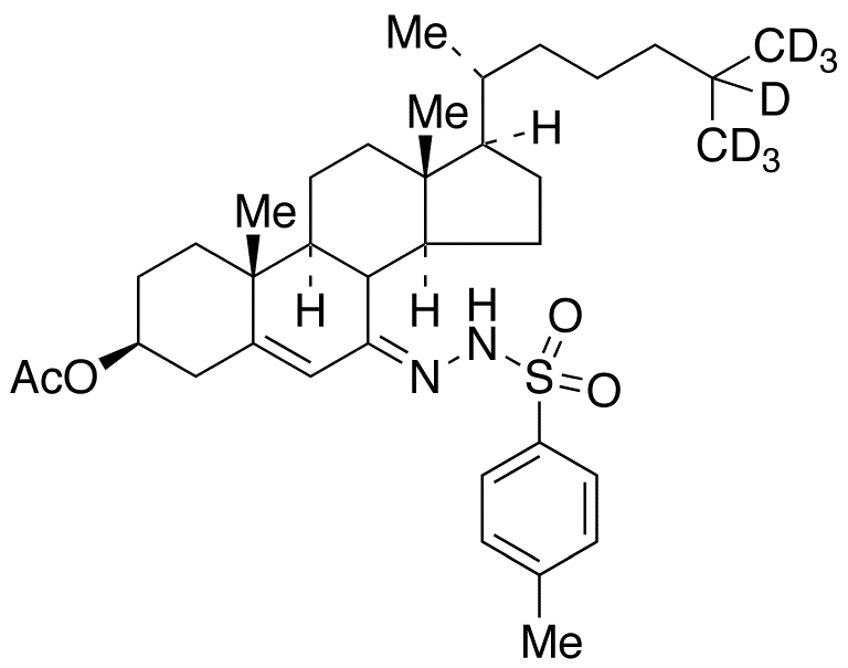 7-p-Toluenesulfonylhydrazide Cholesterol-d7 3-Acetate