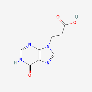 7N-[1-(2-Carboxy)ethyl]allopurinol
