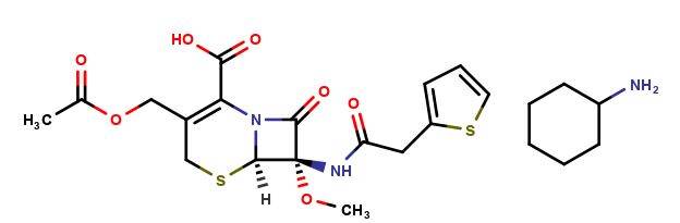 7a-Methoxycephalothin cyclohexanamine salt