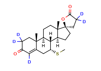 7a-Methylthiol spironolactone-D5