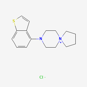 8-(1-Benzothiophen-4--yl)-8-aza-5-azoniaspiro[4,5]decane:chloride