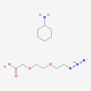 8-Azido-3,6-dioxaoctanoic Acid Cyclohexylamine Salt