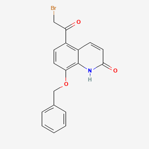 8-Benzyloxy-5-(2-bromoacetyl)-2(1H)-quinolinone