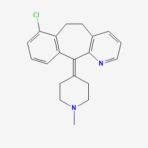 8-Dechloro-7-chloro-N-methyl Desloratadine