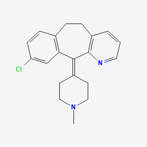 8-Dechloro-9-chloro-N-methyl Desloratadine