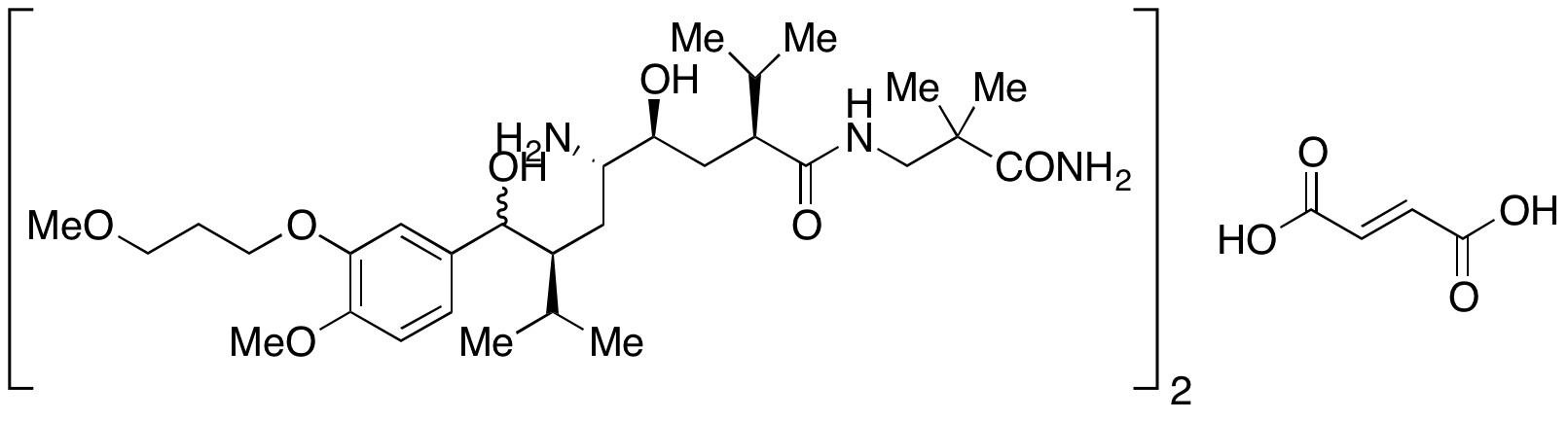 8-Hydroxy Aliskiren Fumarate (2:1)