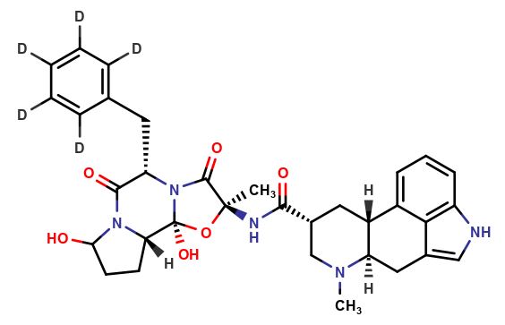 8-Hydroxy Dihydroergotamine D5