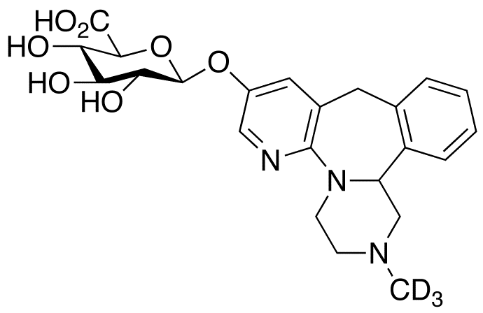 8-Hydroxy Mirtazapine-d3 β-D-Glucuronide