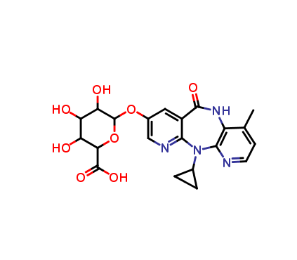 8-Hydroxy Nevirapine 8-O-ß-D-Glucuronide