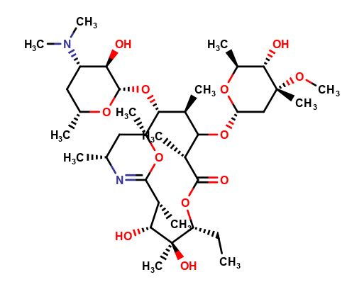 8a-erythromycin A 6,9-Iminoether