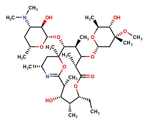 8a-erythromycin B 6,9-Iminoether