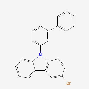 9-([1,1-biphenyl]-3-yl)-3-broMo-9H-carbazole