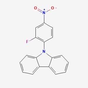 9-(2-Fluoro-4-nitrophenyl)carbazole
