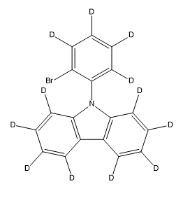 9-(2-bromophenyl)-9H-carbazole-D12