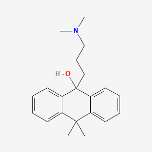 9-(3-(Dimethylamino)propyl)-9,10-dihydro-10,10-dimethylanthracene-9-ol