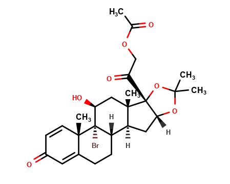 9α-Bromodesonide-21-Acetate