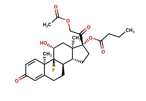 9α-Fluoro Prednisolone 17-Butyrate-21-acetate