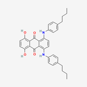 9,10-Anthracenedione, 1,4-bis[(4-butylphenyl)amino]-5,8-dihydroxy-