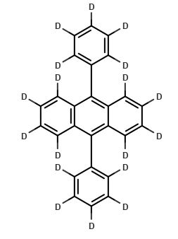 9,10-Diphenyl anthracene-d18