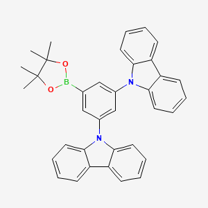 9,9'-[5-(4,4,5,5-tetramethyl-1,3,2-dioxaborolan-2-yl)-1,3-phenylene]bis-9H-Carbazole