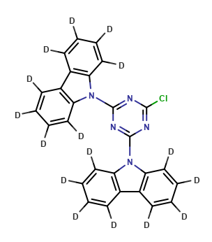 9,9'-(6-chloro-1,3,5-triazine-2,4-diyl)bis(9H-carbazole)-d16