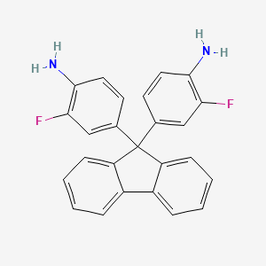 9,9-Bis(4-amino-3-fluorophenyl)fluorene