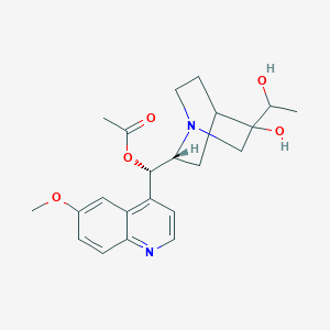 9-Acetyl-3,10-dihydroxyapoquinidine Methyl Ether