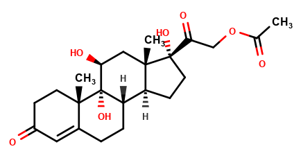 9 Alpha Hydroxyl Hydrocortisone Acetate