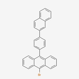 9-Bromo-10-(4-naphthalen-2-ylphenyl)anthracene