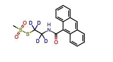 9-Carboxyanthracene MTSEA Amide-d4
