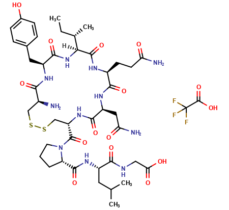 9-Deamidooxytocin trifluoroacetic acid Salt
