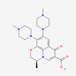 9-Defluoro-9-(4-methyl-1-piperazinyl) Levofloxacin