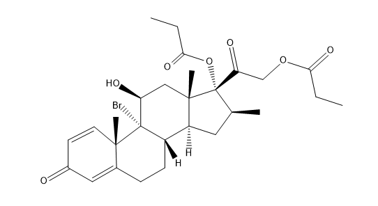 9-Deschloro-9-bromo Beclomethasone Dipropionate