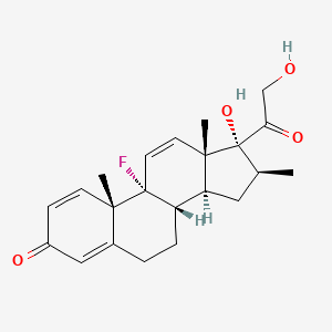 9-Fluoro-17a,21-dihydroxy-16b-methyl-pregna-1,4,11-triene-3,20-dione