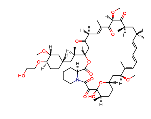 9-keto,42-​O-​(2-​hydroxyethyl)​-Rapamycin