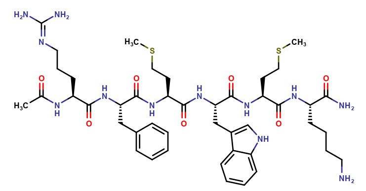 Ac-Arg-Phe-Met-Trp-Met-Lys-NH2