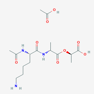 Ac-Lys-D-Ala-D-lactic acid acetate