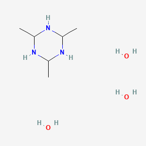 Acetaldehyde ammonia trimer trihydrate
