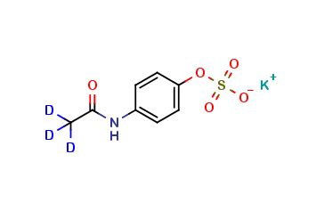 Acetaminophen-d3 sulphate Potassium salt