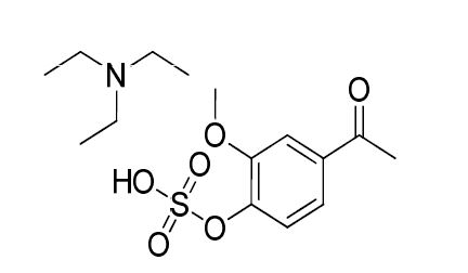 Acetovanillone 4-O sulphate triethyl amine salt