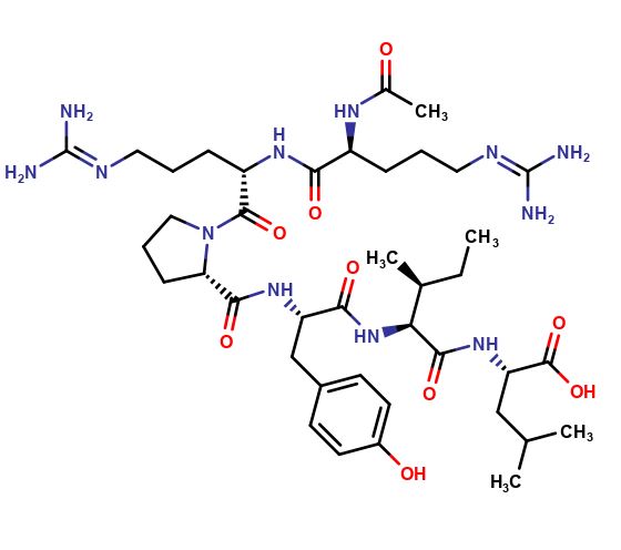 Acetyl-Neurotensin (8-13) Ac-Arg-Arg-Pro-Tyr-Ile-Leu-OH