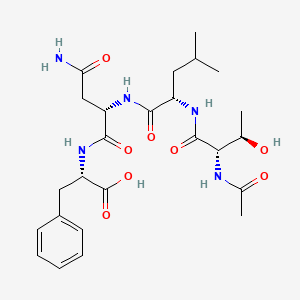 Acetylthreonyl-leucyl-asparaginyl-phenylalanine