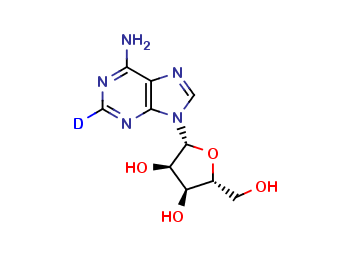 Adenosine-2-d1